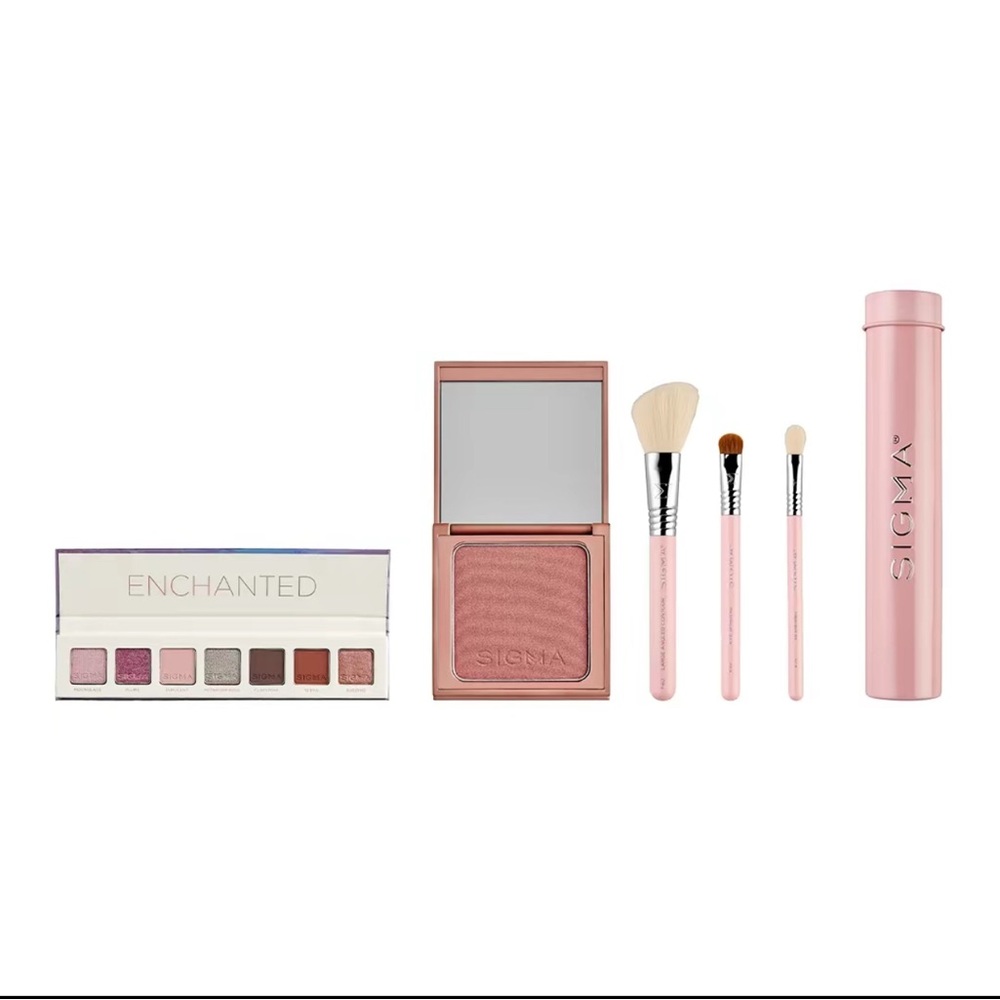 Sigma Beauty Enchanted Eyeshadow Palette - Pink and Brown